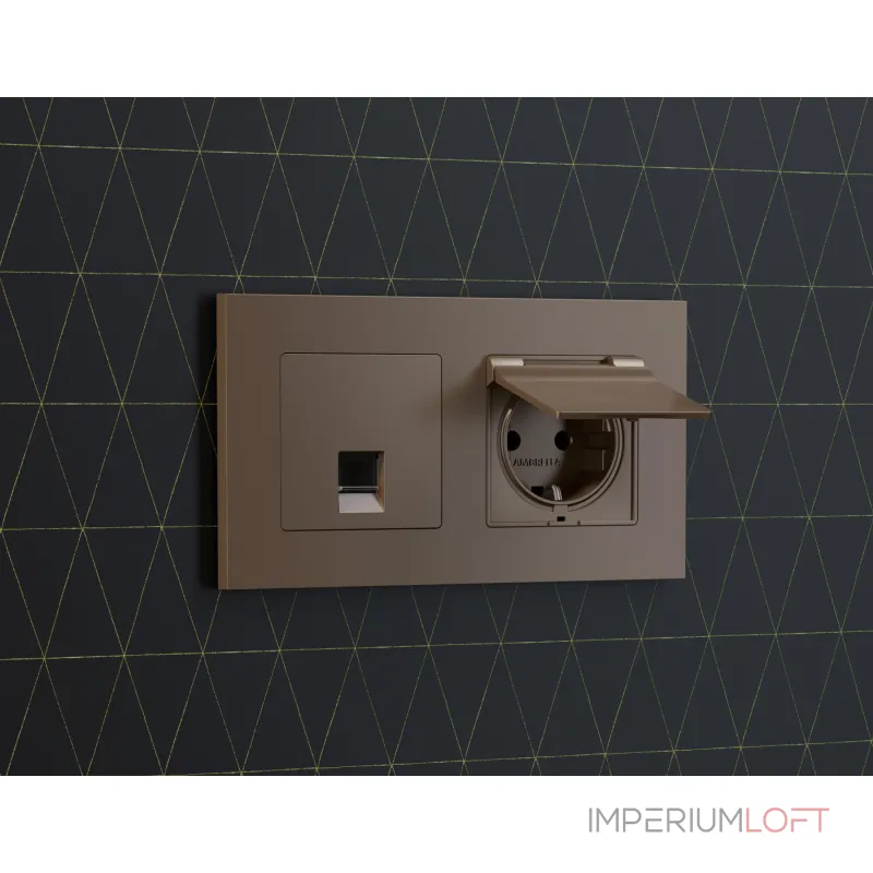 Рамка 2-ая Ambrella Volt ALFA AF250632