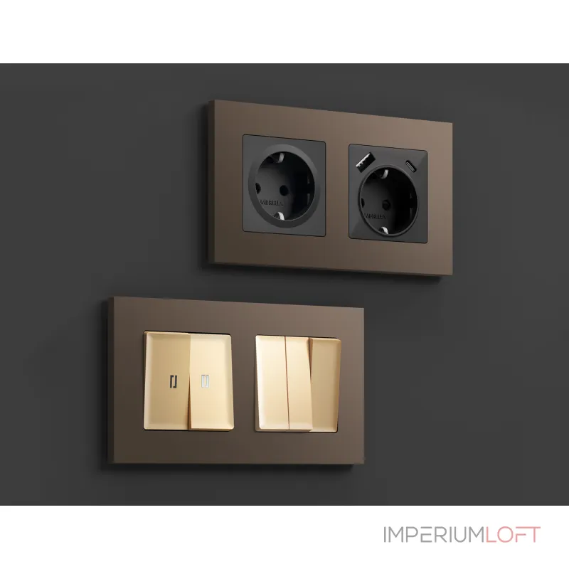 Рамка 2-ая Ambrella Volt ALFA AF250632