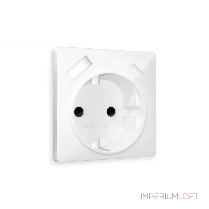 Лицевая панель для электрической розетки с заземлением со шторками 2USB A+C Ambrella Volt ALFA AP1100 Лицевая панель для электрической розетки с заземлением со шторками 2USB A+C Ambrella Volt ALFA AP1100