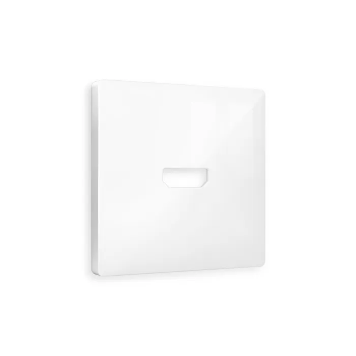 Лицевая панель ALFA (Белый глянец) для HDMI розетки QUANT AP1140 от ImperiumLoft