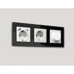 Лицевая панель для светорегулятора универсального Ambrella Volt ALFA AP1255