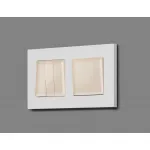 Лицевая панель для 1-клавишных выключателей Ambrella Volt ALFA AP3010