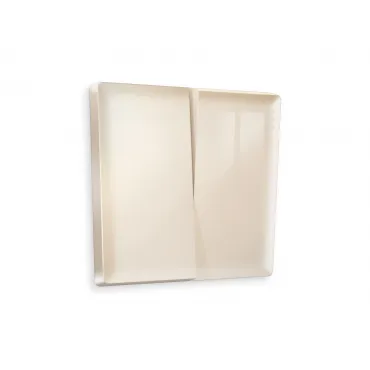 Лицевая панель для 2-клавишных выключателей Ambrella Volt ALFA AP3030