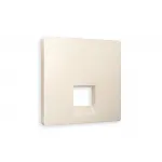 Лицевая панель для компьютерной/телефонной розетки RJ-45/RJ-11 Ambrella Volt ALFA AP3320
