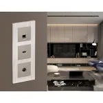 Лицевая панель ALFA (Серо-бежевый матовый) для TV розетки QUANT AP3730 от ImperiumLoft Лицевая панель ALFA (Серо-бежевый матовый) для TV розетки QUANT AP3730 от ImperiumLoft