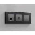 Лицевая панель для TV розетки Ambrella Volt ALFA AP6630