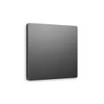 Лицевая панель ALFA (Антрацит серый) заглушка для суппорта QUANT AP6660 от ImperiumLoft