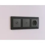 Лицевая панель для TV розетки Ambrella Volt ALFA AP9130
