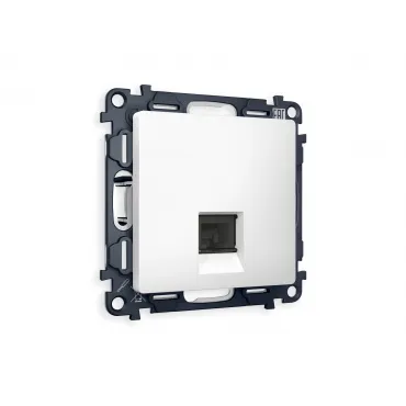 Комплект механизма компьютерной розетки RJ-45(8P8C) CAT6 с защитной шторкой Ambrella Volt MA MA132010 Комплект механизма компьютерной розетки RJ-45(8P8C) CAT6 с защитной шторкой Ambrella Volt MA MA132010