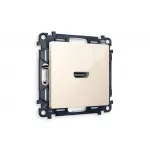 Комплект механизма розетки HDMI 2.0 40V/500mA 2.0GHz 5-18Gbit/s Ambrella Volt MA MA314010
