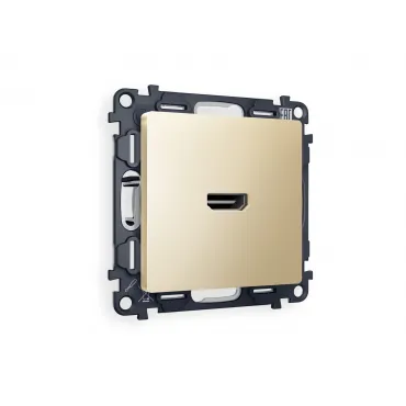 Комплект механизма розетки HDMI 2.0 40V/500mA 2.0GHz 5-18Gbit/s Ambrella Volt MA MA614010