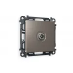 Комплект механизма TV розетки проходной 5-1000 MHz 4dB Ambrella Volt MA MA643030