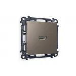 Комплект механизма розетки HDMI 2.0 40V/500mA 2.0GHz 5-18Gbit/s Ambrella Volt MA MA644010