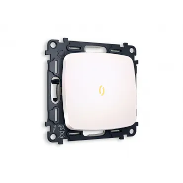 Комплект механизма 1-клавишного выключателя с подсветкой 3200K Ambrella Volt MO MO202010