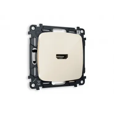 Комплект механизма розетки HDMI 2.0 40V/500mA 2.0GHz 5-18Gbit/s Ambrella Volt MO MO314010