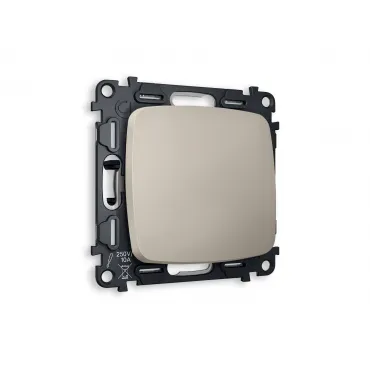 Комплект механизма 1-клавишного выключателя Volt QUANT MO361010