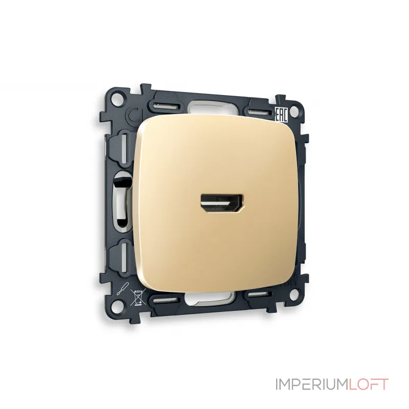 Комплект механизма розетки HDMI 2.0 40V/500mA 2.0GHz 5-18Gbit/s Ambrella Volt MO MO614010 Комплект механизма розетки HDMI 2.0 40V/500mA 2.0GHz 5-18Gbit/s Ambrella Volt MO MO614010
