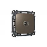 Комплект механизма TV розетки оконечной 50-870 MHz 1dB Ambrella Volt MO MO643010