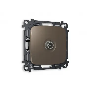 Комплект механизма TV розетки оконечной 50-870 MHz 1dB Ambrella Volt MO MO643010 Комплект механизма TV розетки оконечной 50-870 MHz 1dB Ambrella Volt MO MO643010