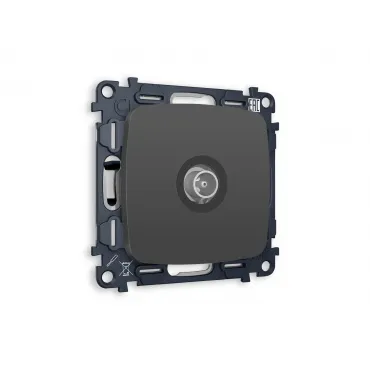 Комплект механизма TV розетки проходной 5-1000 MHz 4dB Ambrella Volt MO MO913030 Комплект механизма TV розетки проходной 5-1000 MHz 4dB Ambrella Volt MO MO913030