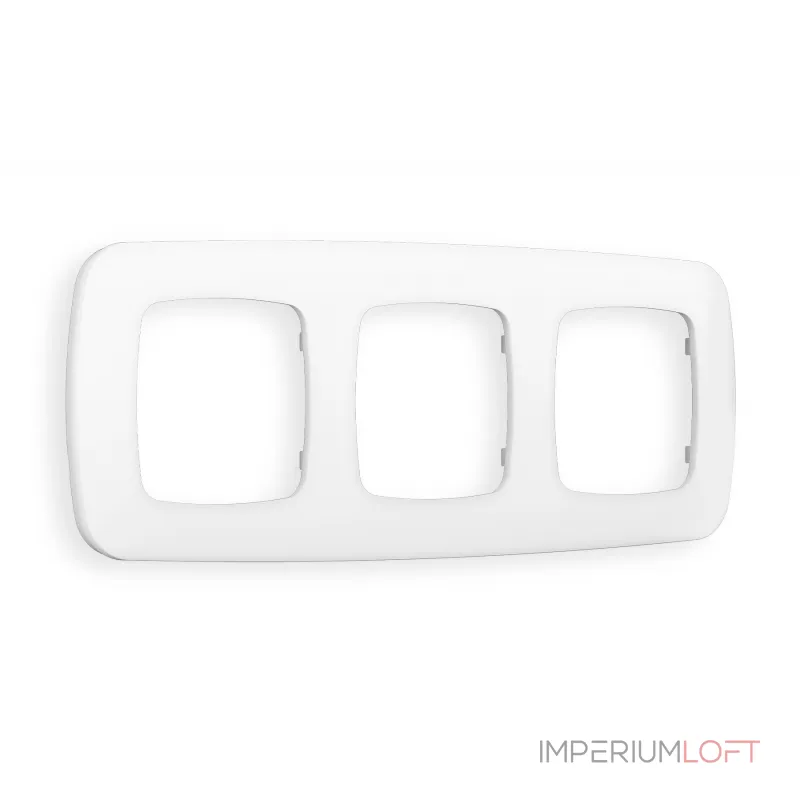 Рамка OMEGA Ecta (Белый матовый) 3-ая OF140123 от ImperiumLoft Рамка OMEGA Ecta (Белый матовый) 3-ая OF140123 от ImperiumLoft