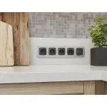 Рамка OMEGA Ecta (Серебро глянец) 2-ая OF140402 от ImperiumLoft
