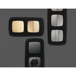 Рамка OMEGA Ecta (Черный матовый) 5-ая OF140705 от ImperiumLoft