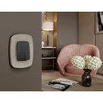 Рамка OMEGA Radian (Серо-бежевый Стекло закаленное натуральное) 3-ая OF350603 от ImperiumLoft