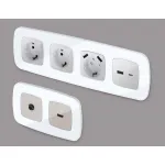 Рамка OMEGA Coint (Белый Стекло органическое) 4-ая OF640104 от ImperiumLoft