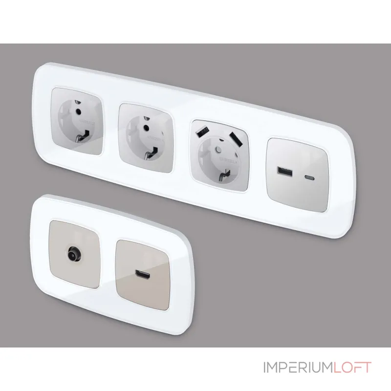 Рамка OMEGA Coint (Белый Стекло органическое) 4-ая OF640104 от ImperiumLoft Рамка OMEGA Coint (Белый Стекло органическое) 4-ая OF640104 от ImperiumLoft