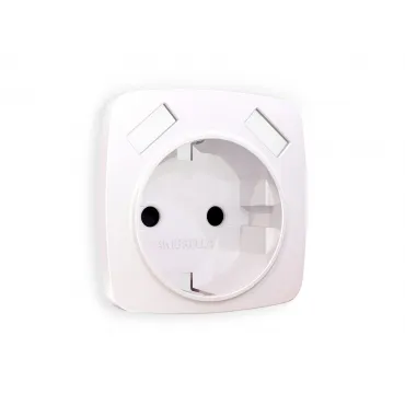 Лицевая панель для электрической розетки с заземлением со шторками 2USB A+A AP5090 Volt QUANT OP2090