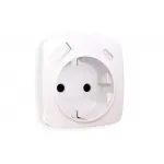 Лицевая панель для электрической розетки с заземлением со шторками 2USB A+C Ambrella Volt OMEGA OP2100