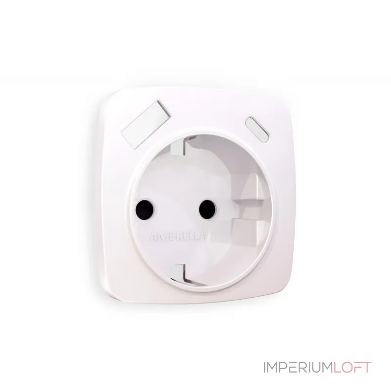 Лицевая панель для электрической розетки с заземлением со шторками 2USB A+C Ambrella Volt OMEGA OP2100 Лицевая панель для электрической розетки с заземлением со шторками 2USB A+C Ambrella Volt OMEGA OP2100
