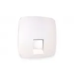 Лицевая панель для компьютерной/телефонной розетки RJ-45/RJ-11 Ambrella Volt OMEGA OP2120