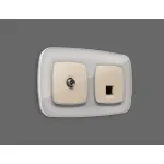Лицевая панель для TV розетки Ambrella Volt OMEGA OP3130