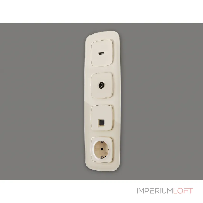 Лицевая панель для HDMI розетки Ambrella Volt OMEGA OP3140