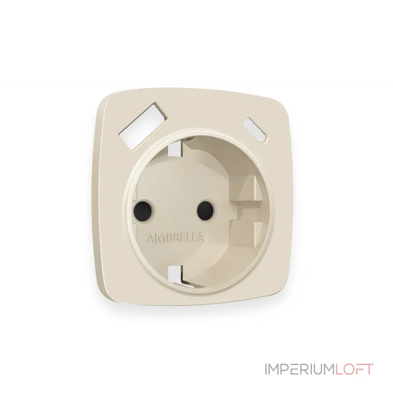 Лицевая панель для электрической розетки с/з со шторками 2USB A+C Ambrella Volt OMEGA OP3300 Лицевая панель для электрической розетки с/з со шторками 2USB A+C Ambrella Volt OMEGA OP3300
