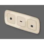 Лицевая панель для TV розетки Ambrella Volt OMEGA OP3330