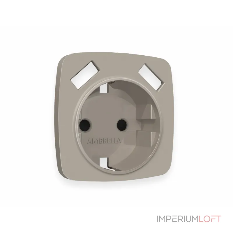 Лицевая панель для электрической розетки с/з со шторками 2USB A+A Ambrella Volt OMEGA OP3690 Лицевая панель для электрической розетки с/з со шторками 2USB A+A Ambrella Volt OMEGA OP3690
