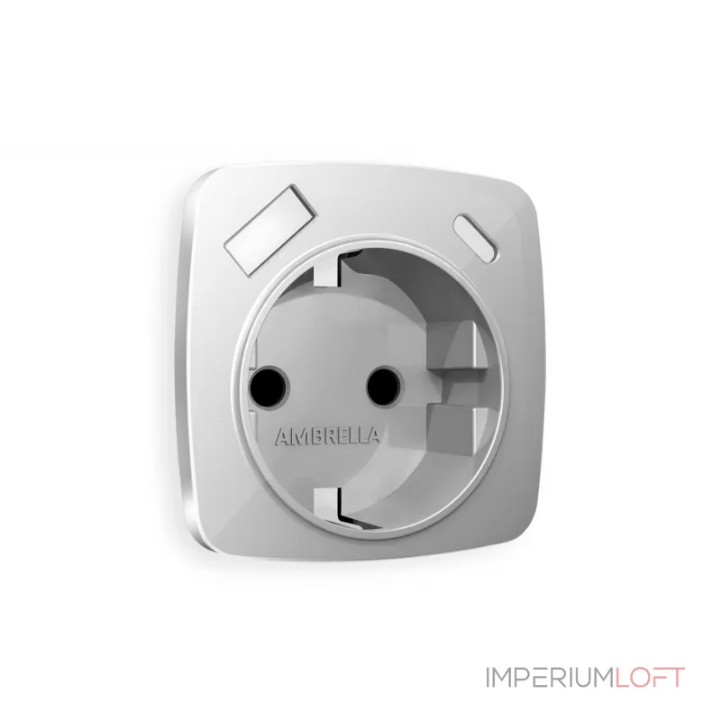 Лицевая панель для электрической розетки с заземлением со шторками 2USB A+C Ambrella Volt OMEGA OP4100 Лицевая панель для электрической розетки с заземлением со шторками 2USB A+C Ambrella Volt OMEGA OP4100