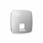 Лицевая панель для компьютерной/телефонной розетки RJ-45/RJ-11 Ambrella Volt OMEGA OP4120