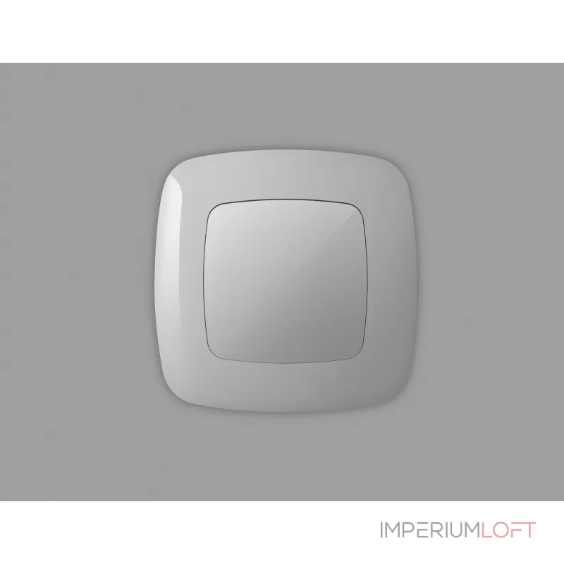 Лицевая панель OMEGA (Серебро глянец) заглушка для суппорта QUANT OP4160 от ImperiumLoft