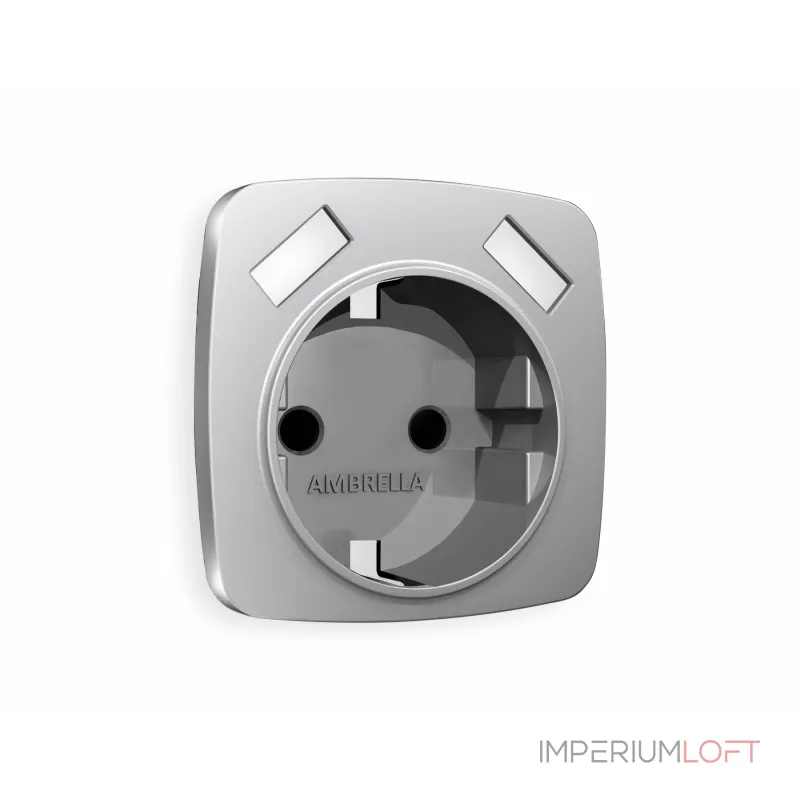 Лицевая панель для электрической розетки с заземлением со шторками 2USB A+A Ambrella Volt OMEGA OP5090 Лицевая панель для электрической розетки с заземлением со шторками 2USB A+A Ambrella Volt OMEGA OP5090