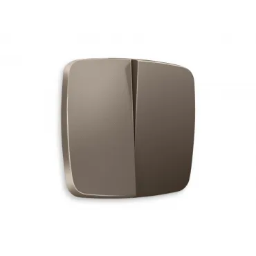 Лицевая панель для 2-клавишных выключателей Volt QUANT OP6330