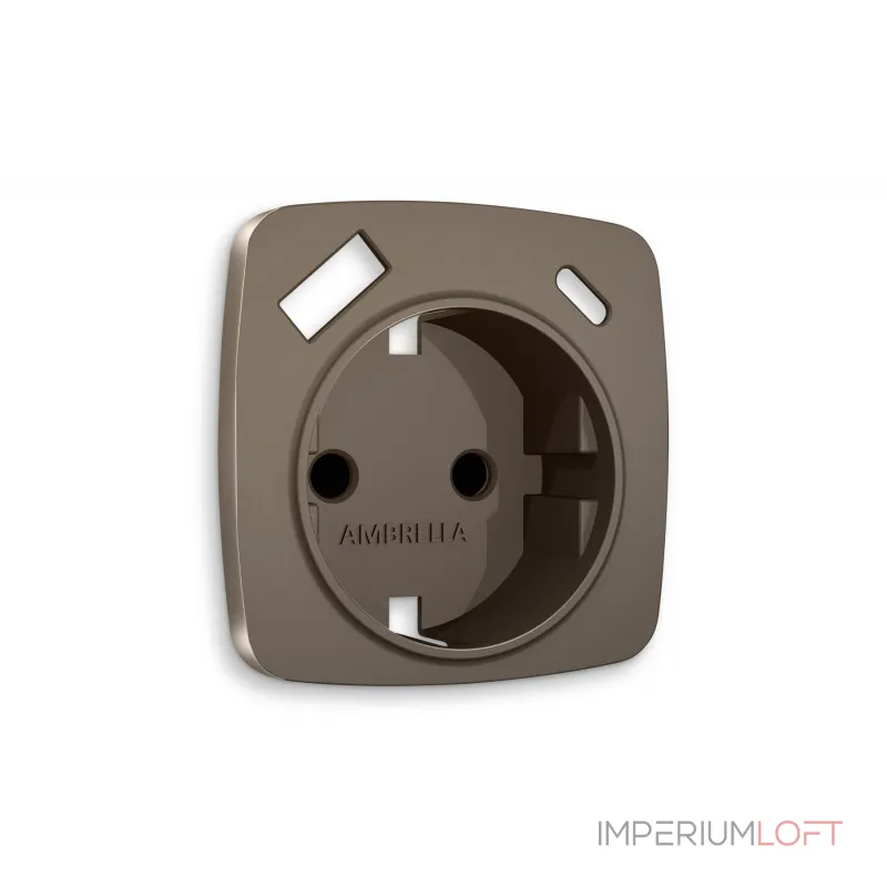 Лицевая панель для электрической розетки с заземлением со шторками 2USB A+C Ambrella Volt OMEGA OP6400 Лицевая панель для электрической розетки с заземлением со шторками 2USB A+C Ambrella Volt OMEGA OP6400