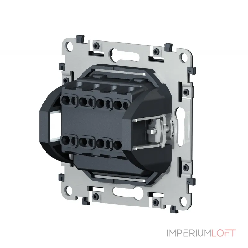 Механизм 2-клавишного перекрестного выключателя 10A-250V Volt QUANT VM125 от ImperiumLoft Механизм 2-клавишного перекрестного выключателя 10A-250V Volt QUANT VM125 от ImperiumLoft