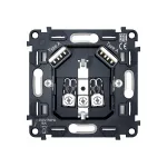 Механизм электрической розетки 2USB A+A 18W быстрая зарядка с заземлением на винтовых зажимах 16A 250V Ambrella Volt VM VM155