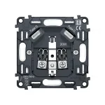 Механизм электрической розетки 2USB С+C 20W (быстрая зарядка) с/з на винтовых зажимах 16A-250V Volt QUANT VM165 от ImperiumLoft