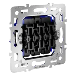 Механизм выключателя трехклавишного 10А S70 Voltum VLS0301M