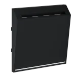 Накладка для выключателя карточного S70 (черный матовый) Voltum VLS002608